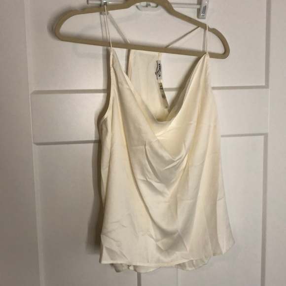 Ivory EXPRESS Cowl Camisole top - Picture 1 of 2